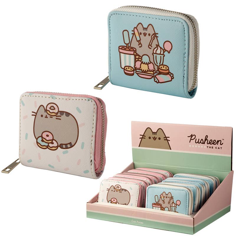 Pusheen Foodie Cat plånbok med dragkedja – söt och praktisk
