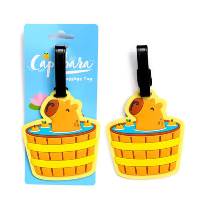 Capybara PVC-bagagetag