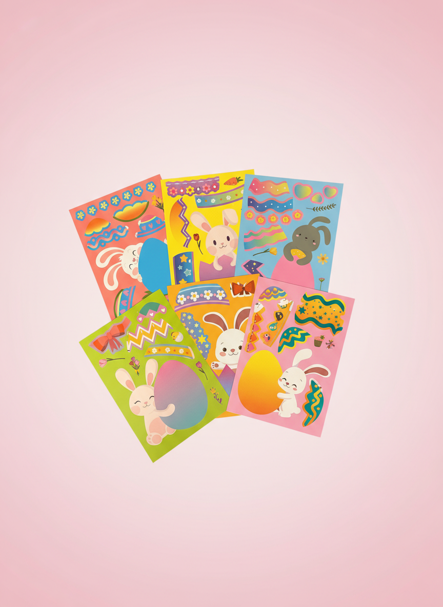 Påsk stickers - Pink Panda Style product photo