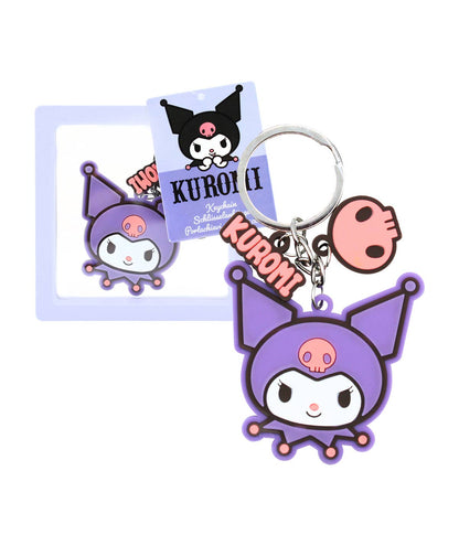Sanrio Kuromi Nyckelring med Ram  - Kawaii Accessoar för Fans