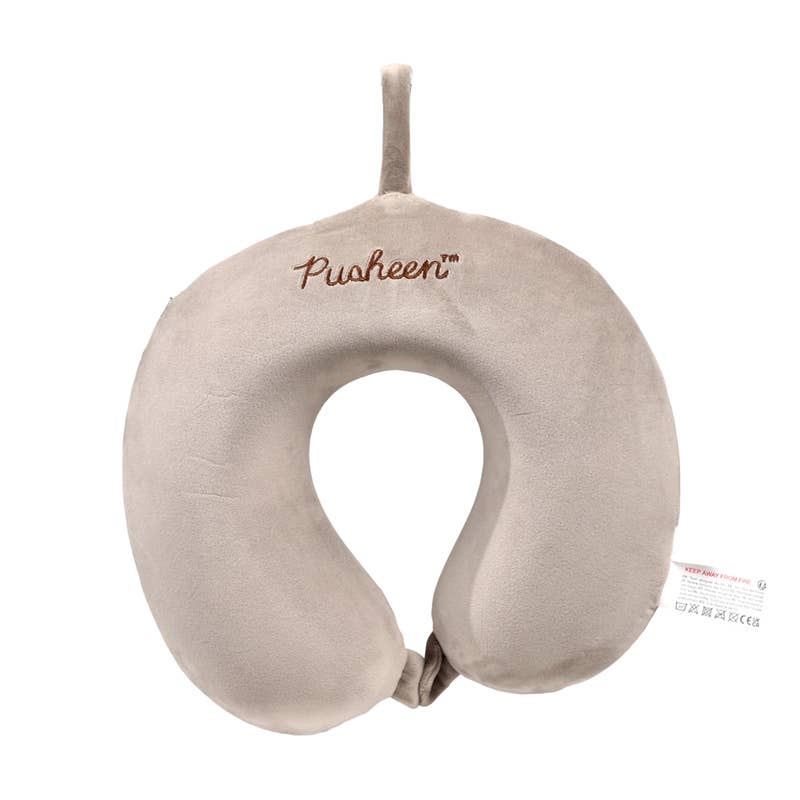 Relaxeazzz Pusheen the Cat Plysch Memory Foam Resekudde