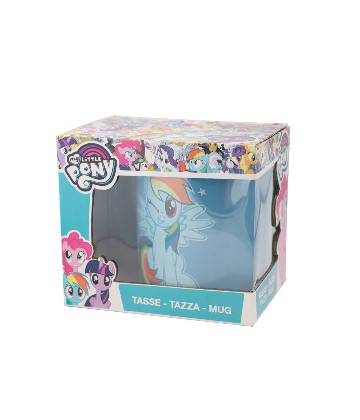 Rainbow Dash Mugg 320ml - Keramik med Presentförpackning för Anime Fans
