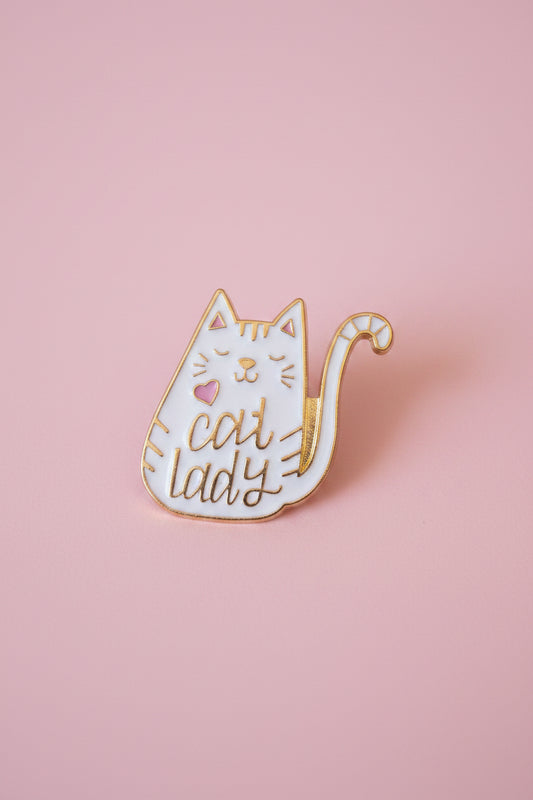 Pin - ”Cat lady”