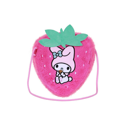 Hello Kitty My Melody Strawberry- Axelväska Mjuk