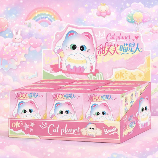 Blindbox Kattplanet - Mysteriebox Kattfigur