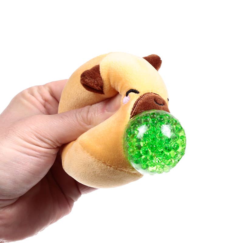 Queasy Squeezies Adoramals Capybara Plysch Squeezy-leksak