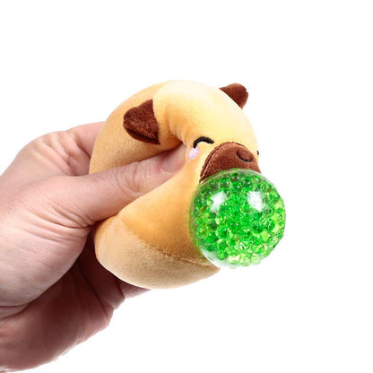Queasy Squeezies Adoramals Capybara Plysch Squeezy-leksak