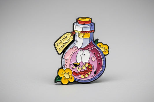 Pin - "Liquid courage"