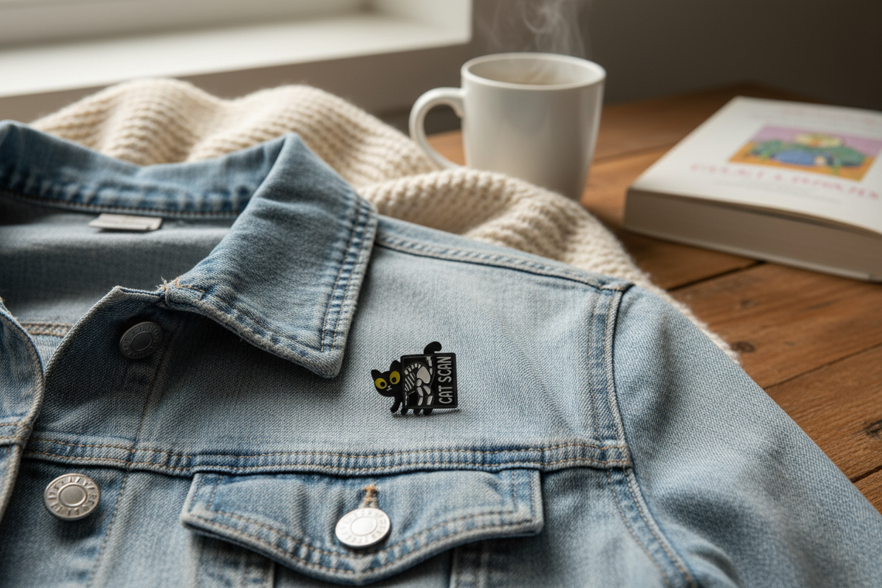 AI Generated Creative - Cat scan-Pin