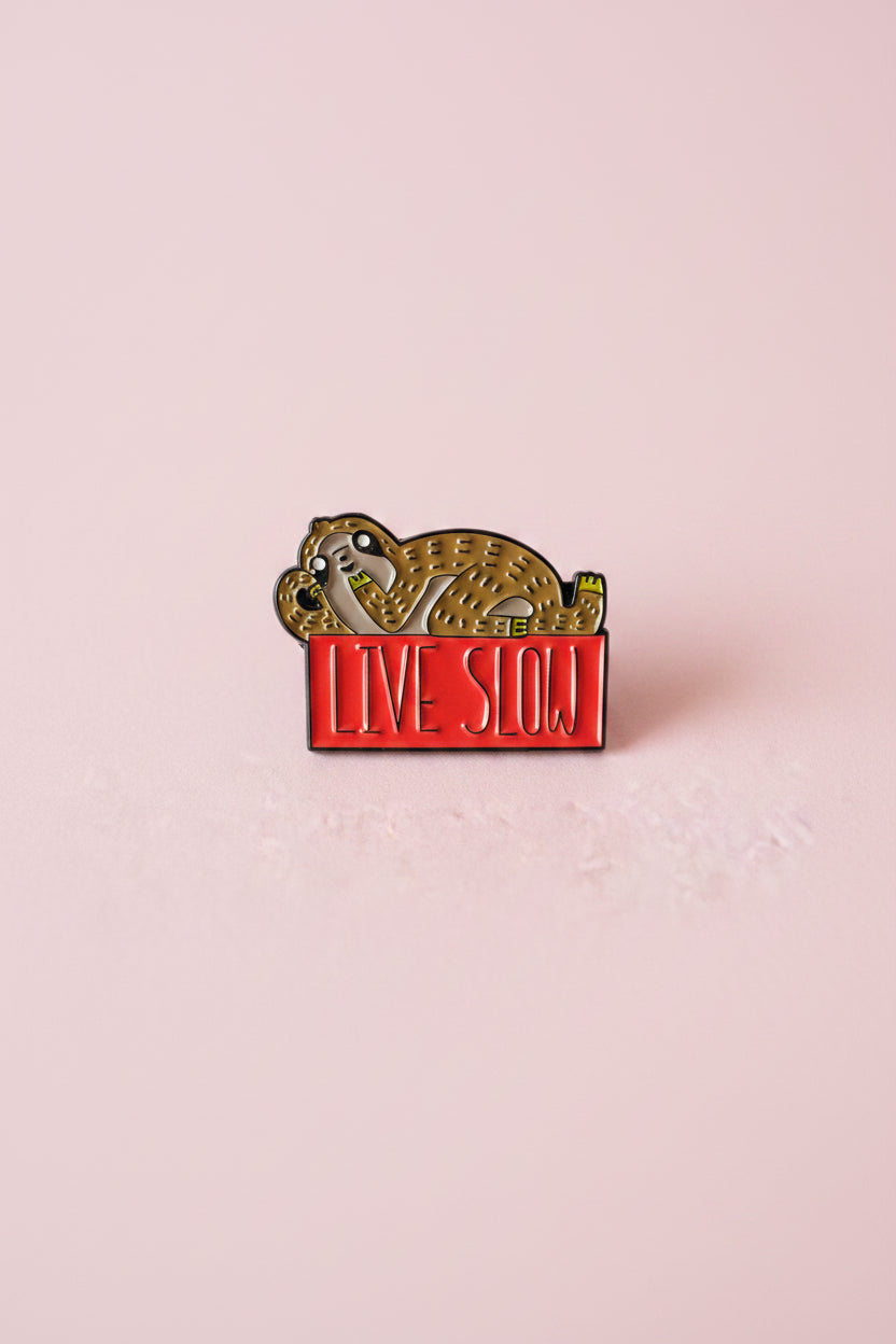 Pin - ”Live Slow” Sengångare
