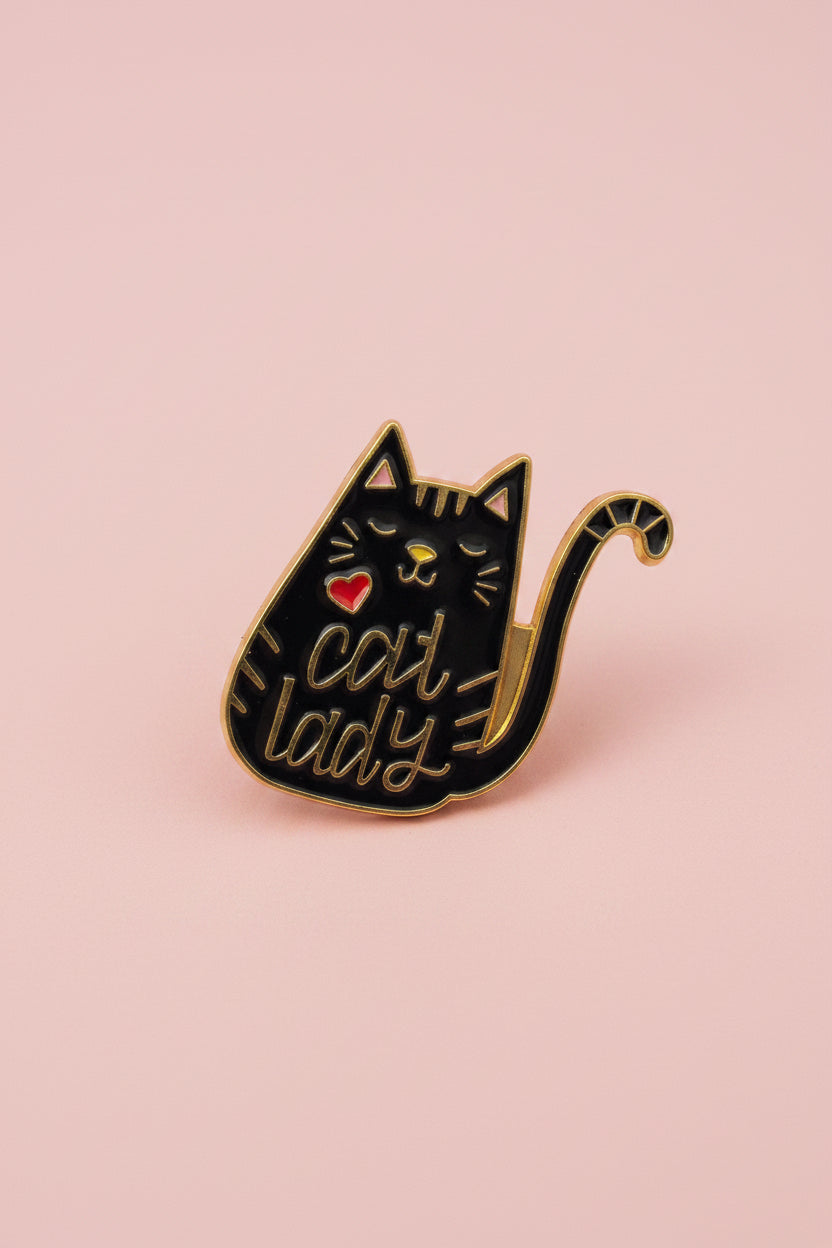 Pin - ”Cat lady”