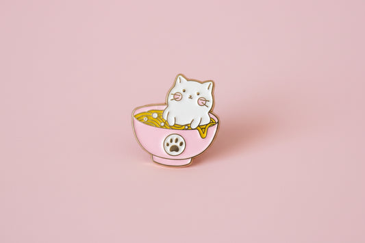 Pin - Katt i pastaskål