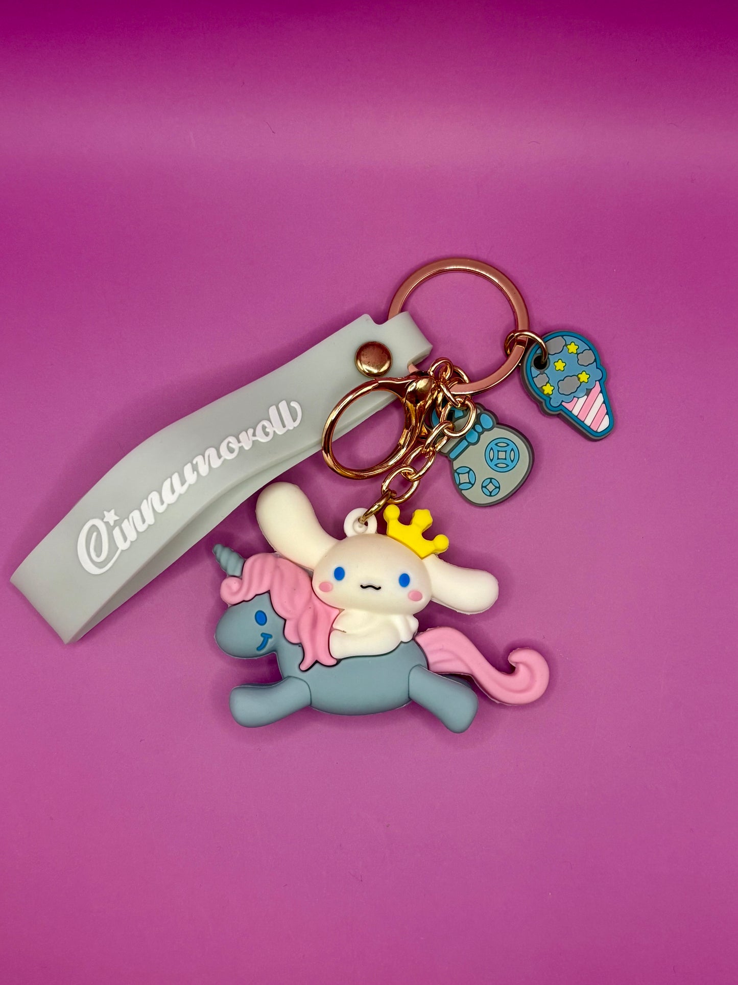 Sanrio Cinnamoroll - Kawaii Nyckelring för Väskor & Nyckelknippan