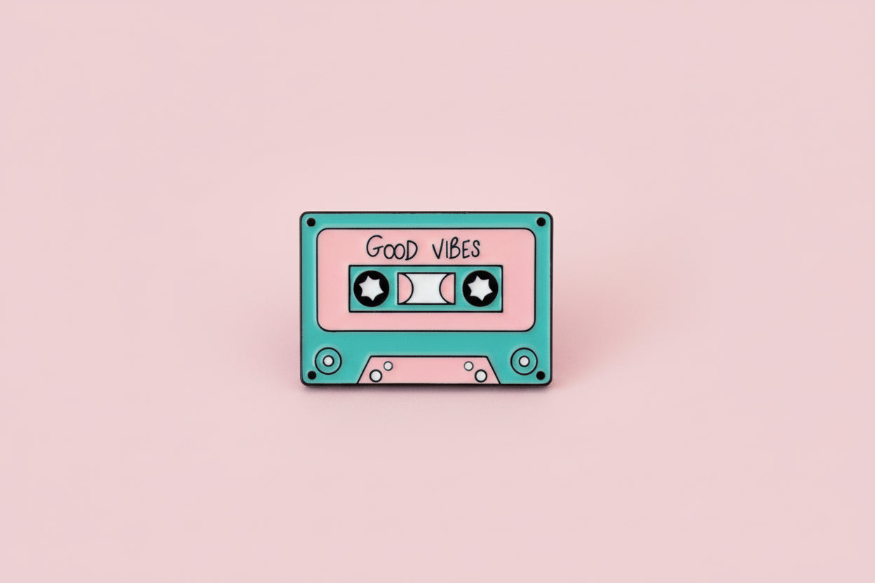 Pin - Kassettband ”Good vibes”
