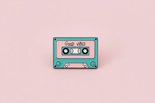 Pin - Kassettband ”Good vibes”