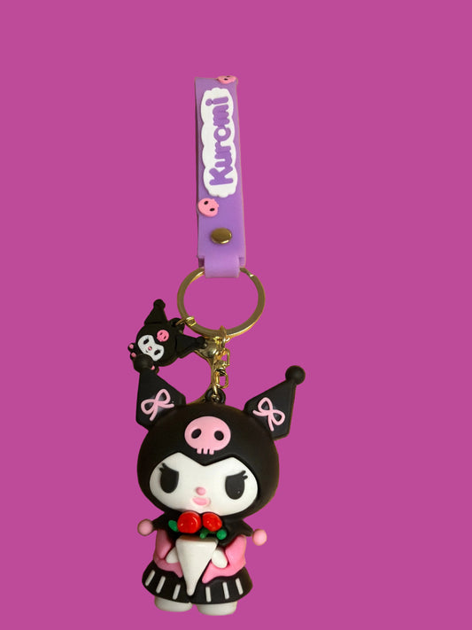 Kuromi nyckelring