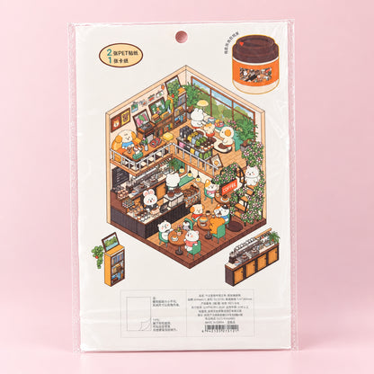 3d scen Café