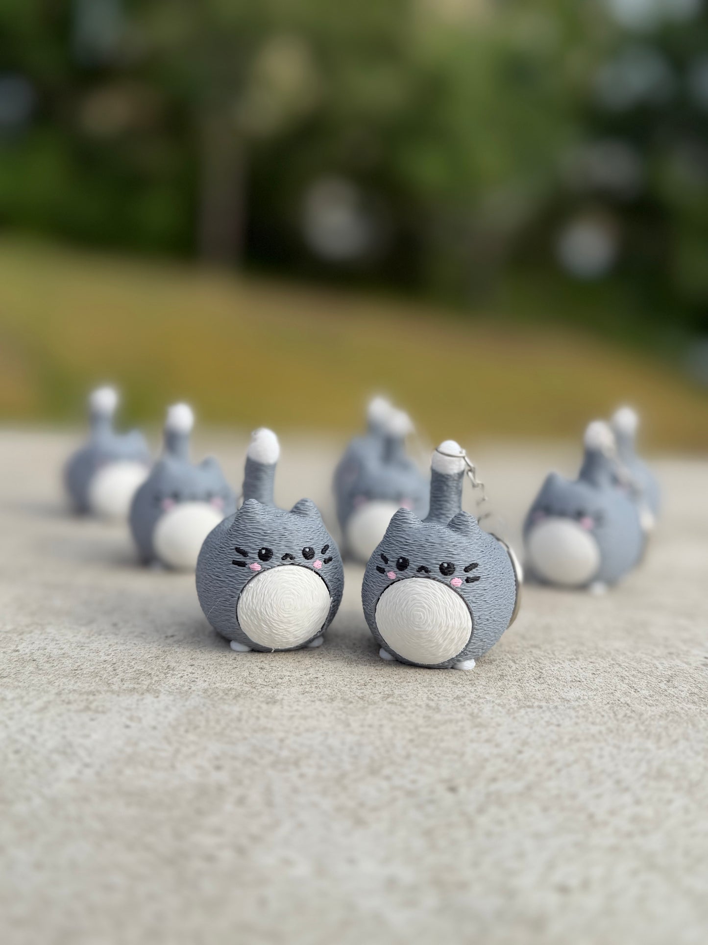 Nyckelring Katt Clicker (Chonky cat)