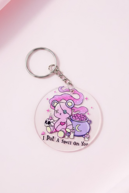 Nyckelring Kawaii Goth-stil