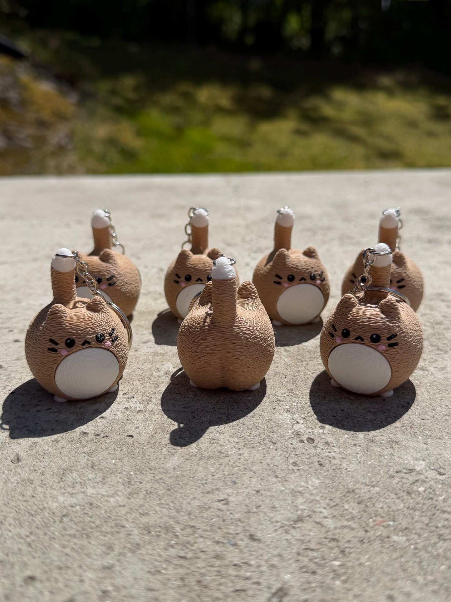 Nyckelring Katt Clicker (Chonky cat)
