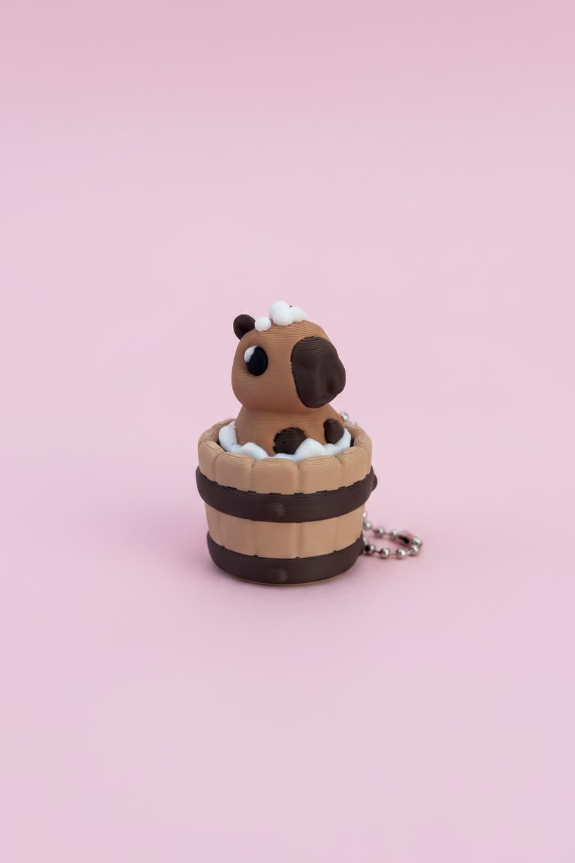 Nyckelring Clicker Capybara