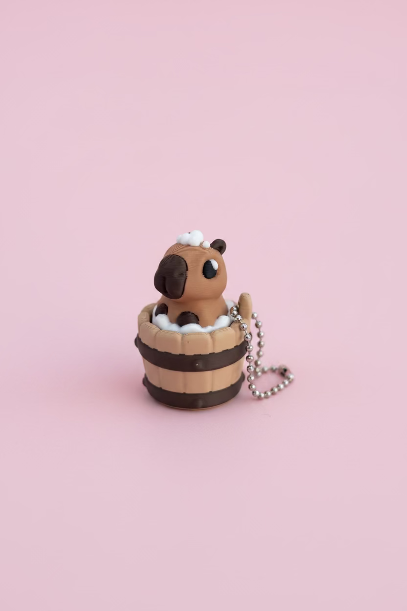 Nyckelring Clicker Capybara