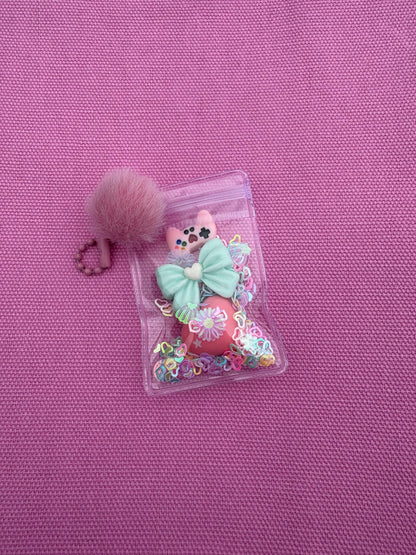 Kawaii Shaker Charm  - Söt Accessoar för Väska & Nycklar