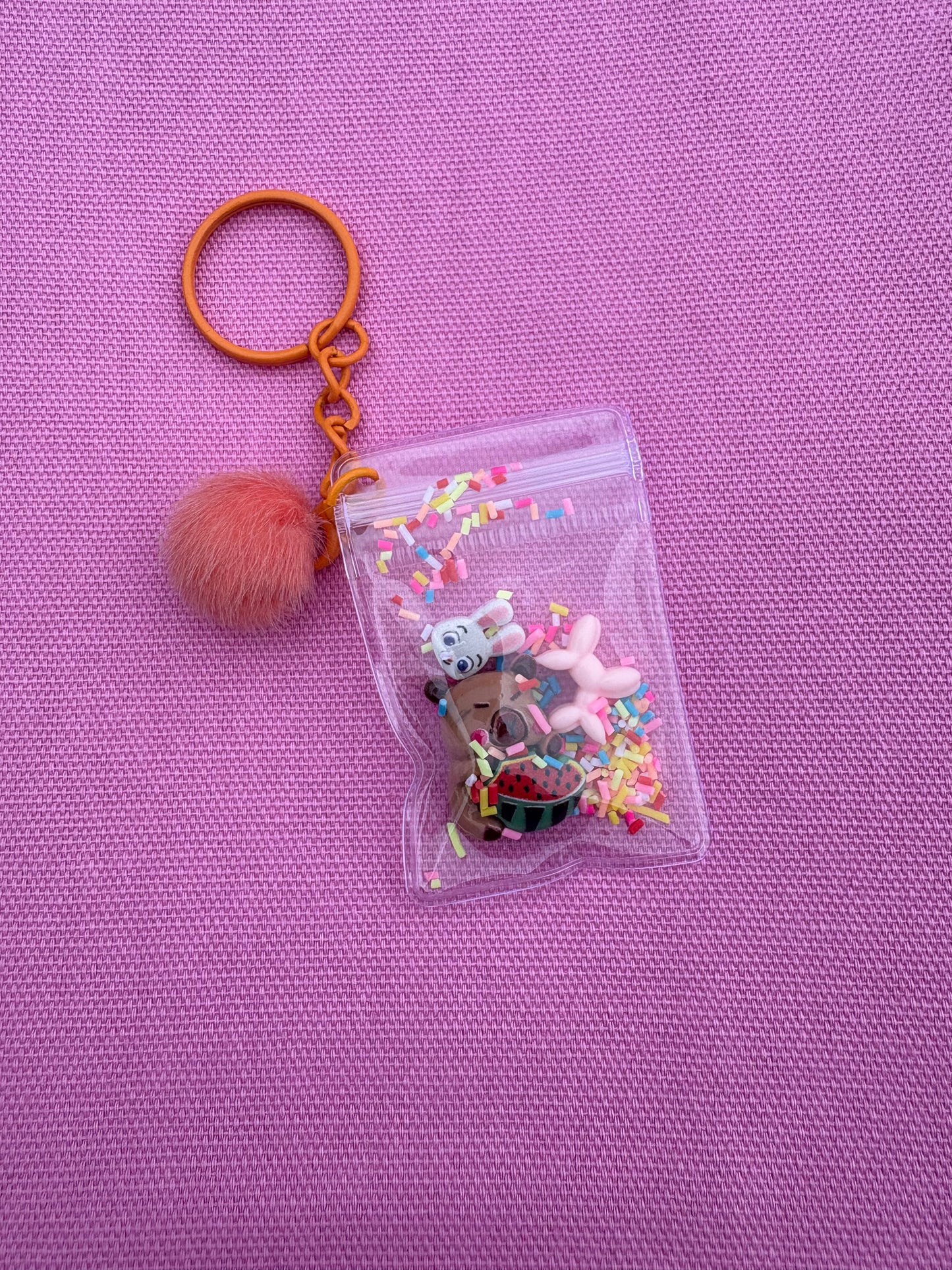 Kawaii Shaker Charm  - Söt Accessoar för Väska & Nycklar