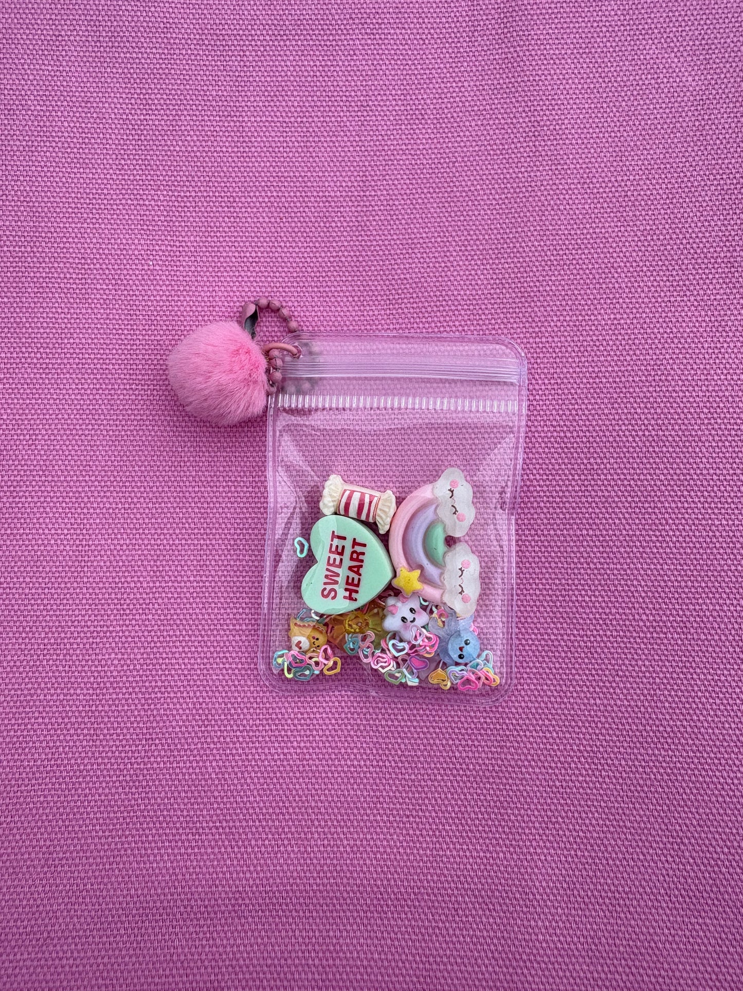 Kawaii Shaker Charm  - Söt Accessoar för Väska & Nycklar