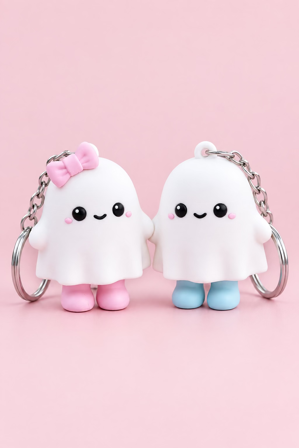 Nyckelring Clicker Kawaii Spöke