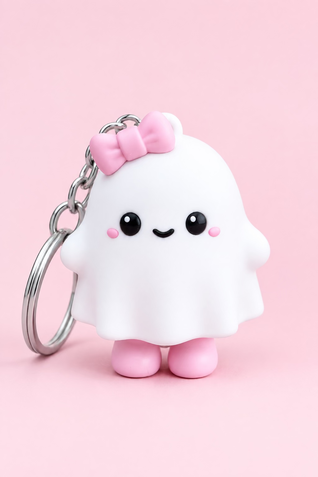 Nyckelring Clicker Kawaii Spöke