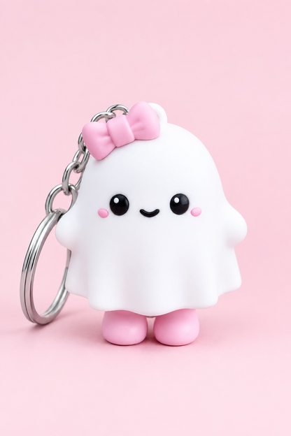 Nyckelring Clicker Kawaii Spöke