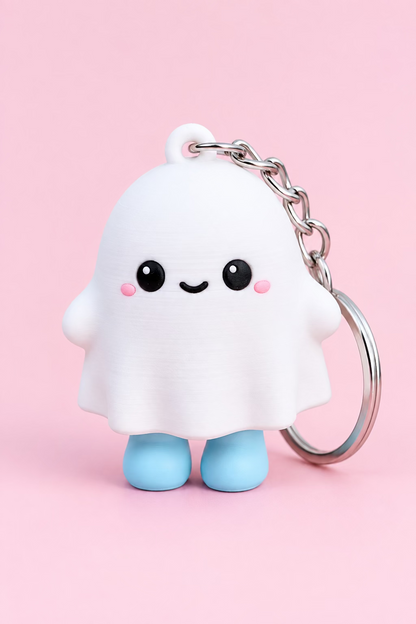 Nyckelring Clicker Kawaii Spöke