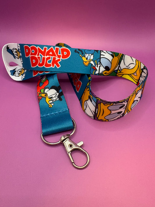 Disney Kalle Anka Nyckelband - 45cm Kawaii & Praktiskt för Fans