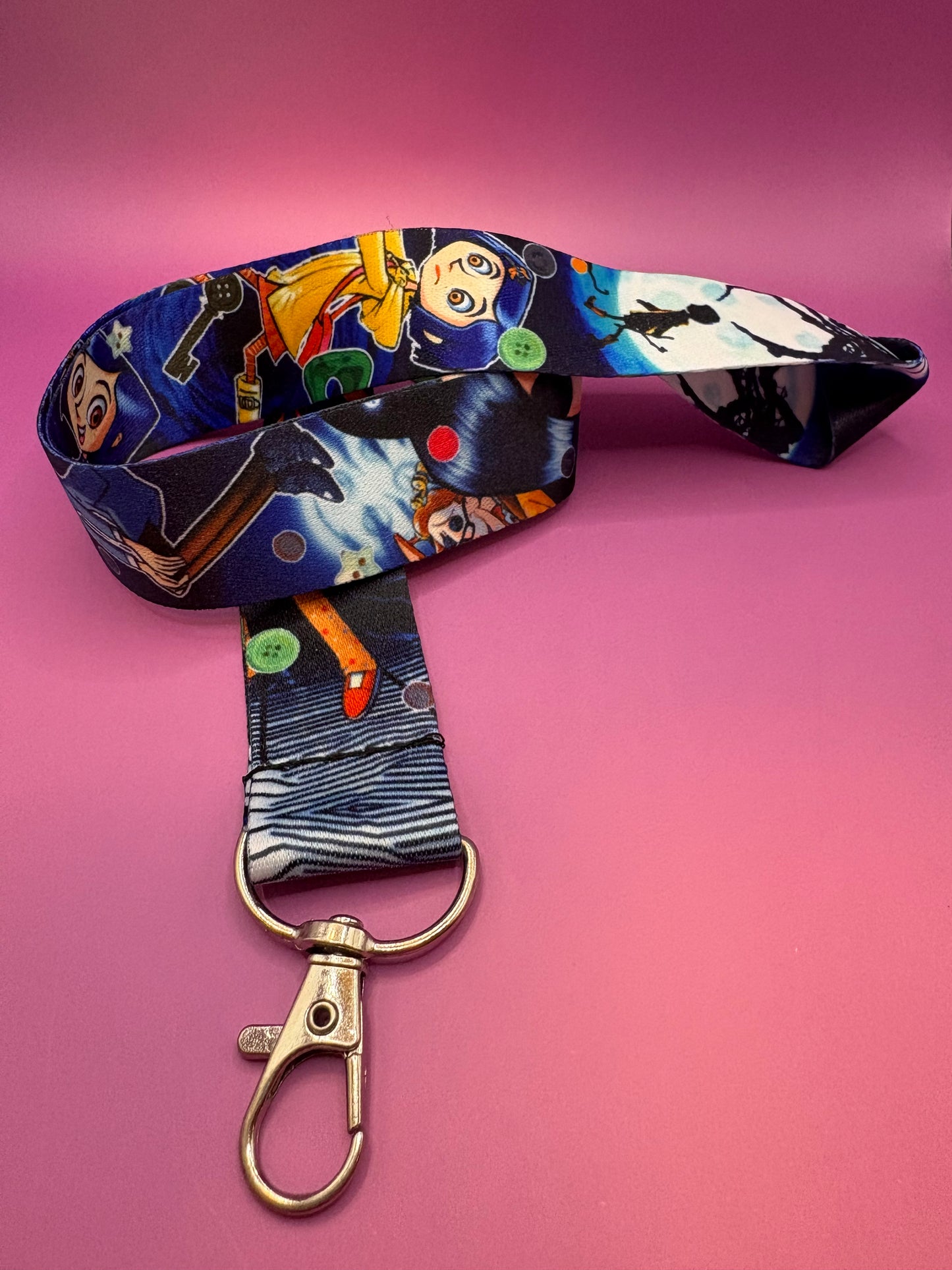 Kawaii Anime Nyckelband 45cm - Söt Accessoar för Nycklar & Väskor