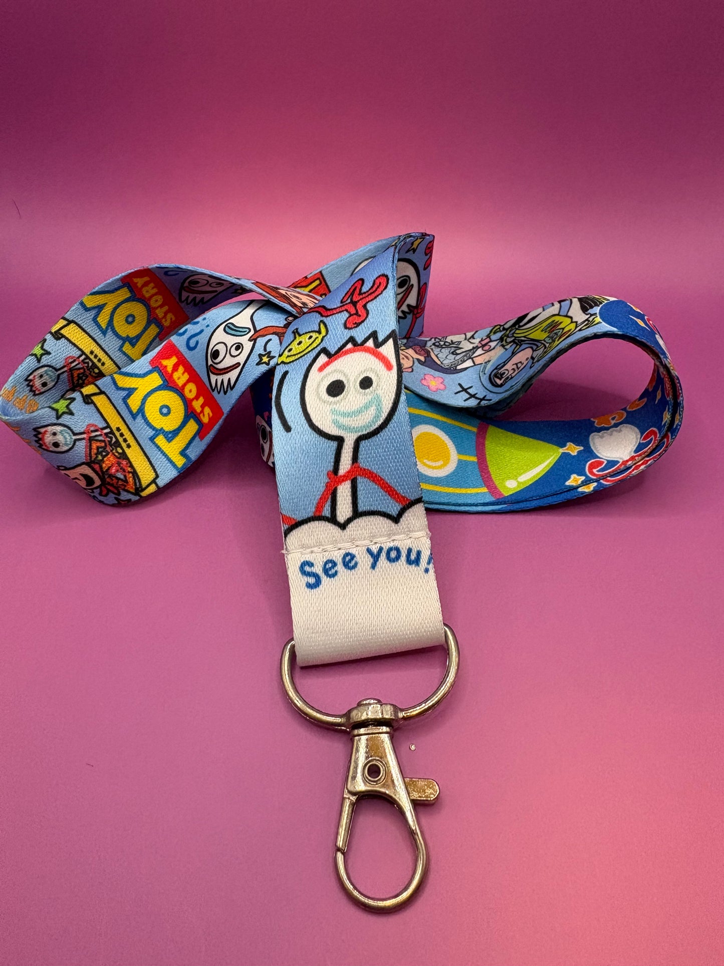 Disney Toy Story Forky - Nyckelband 45cm för Fans och Samlare