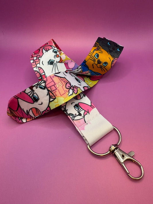 Disney Aristocats Nyckelband 45cm - Sött och Praktiskt för Kawaii Fans