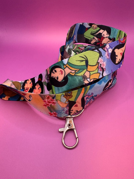 Disney Mulan - Nyckelband 45cm Kawaii Accessoar för Fans