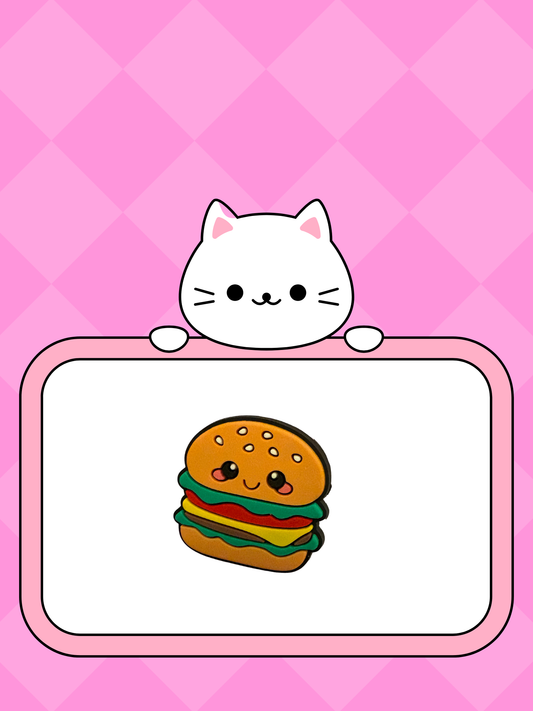 Söt hamburgare Pin