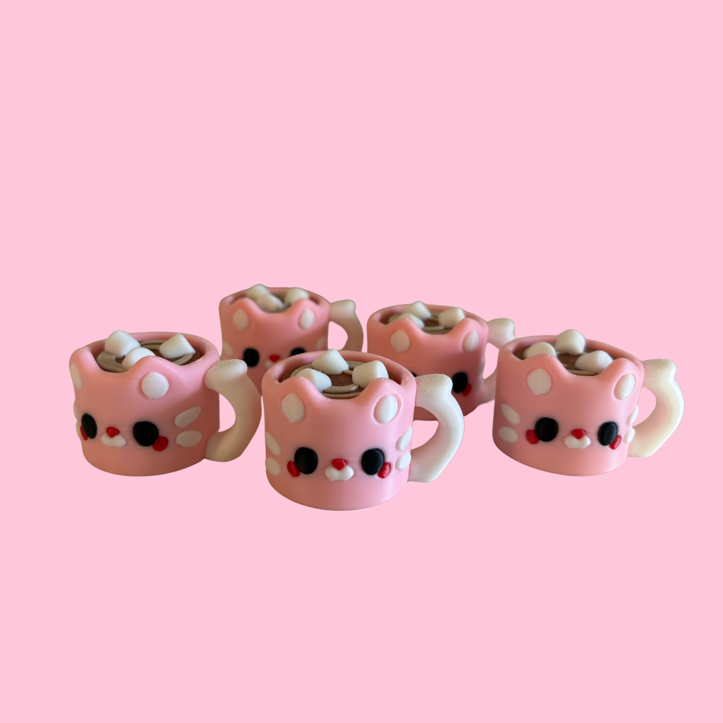 Söt Varmchoklad Clicker nyckelring