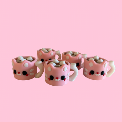 Söt Varmchoklad Clicker nyckelring