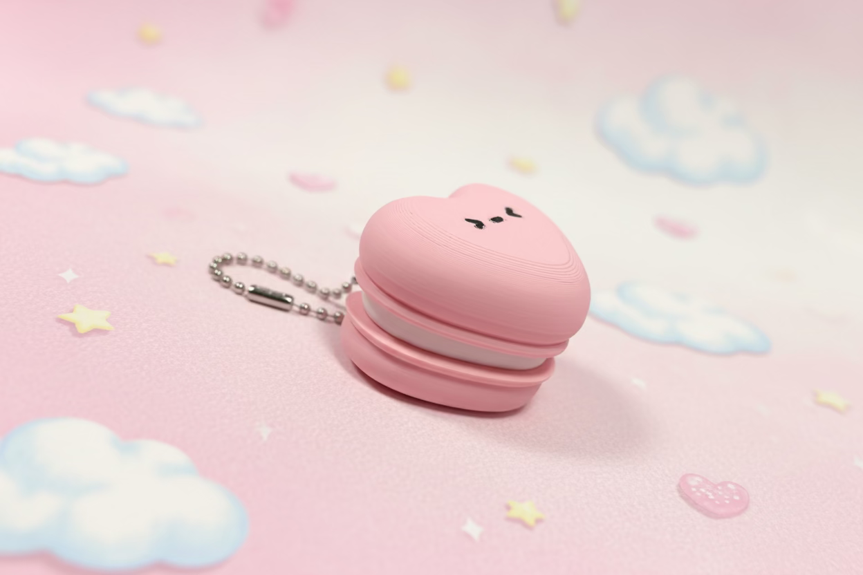 Macaron Hjärta Clicker