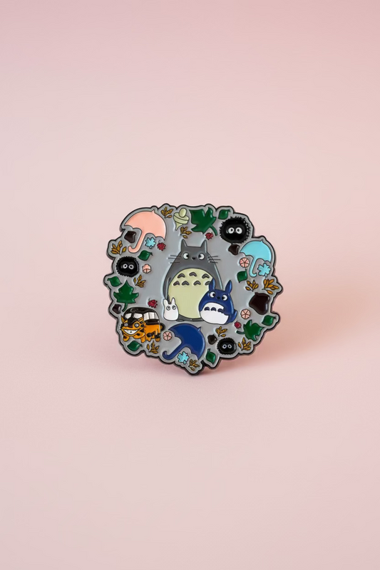 Pin - Studio Ghibli Totoro med vänner