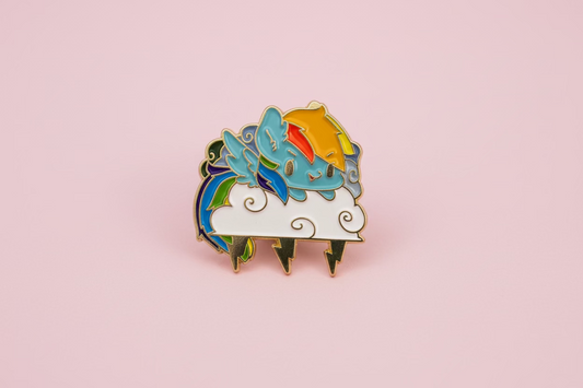 Pin - Åskmoln Ponny