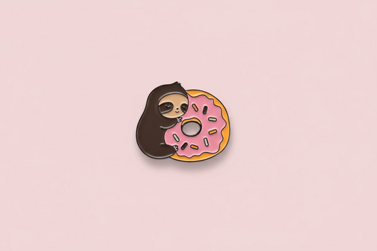 Pin - Sengångare med en Donut