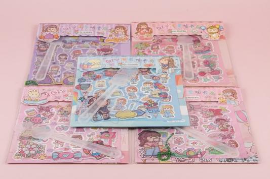 Pysselset Stickers och nyckelring