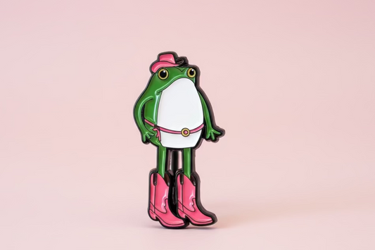 Pin Groda i Cowboyboots