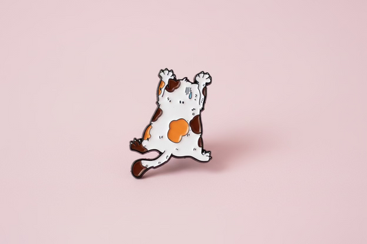 Pin - Fläckig katt (hängande)
