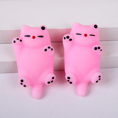 Mini Squishi Katt - Squishleksak 6x3cm Kawaii