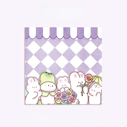 Kawaii Postit-Block - Sött Anteckningshäfte för Skola & Vardag